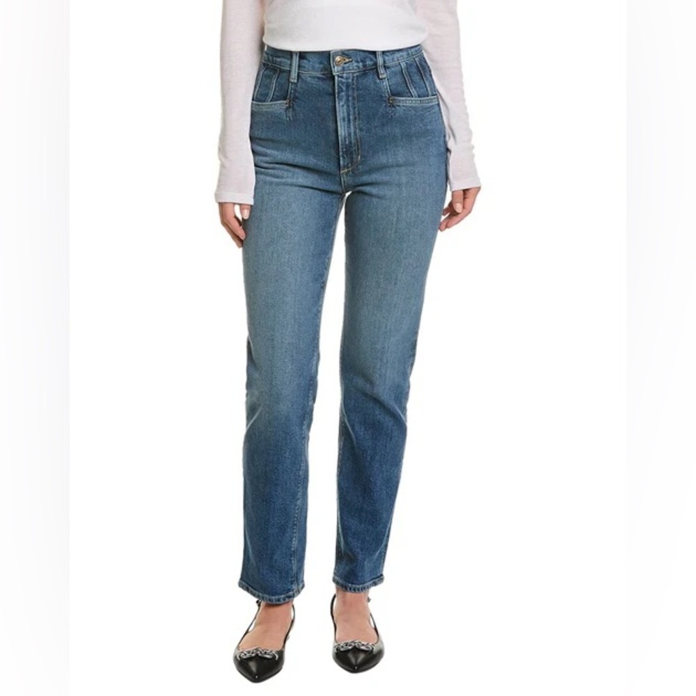 Favorite Daughter The Jordie British Columbia Super High Rise Straight Size 23 - Picture 1 of 16